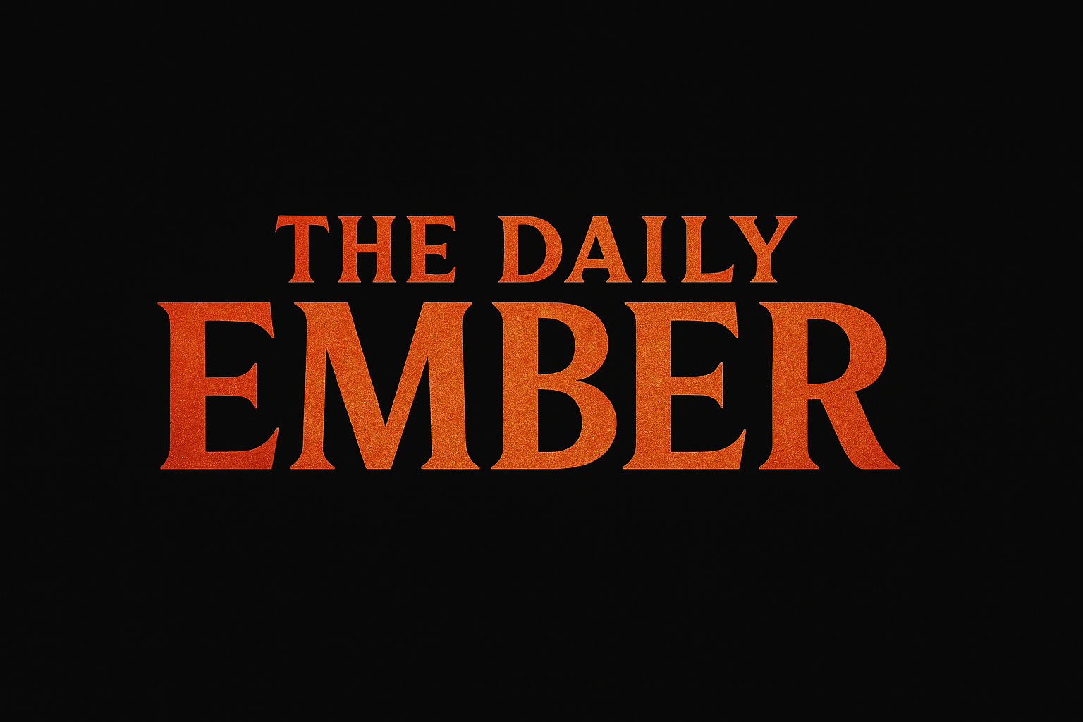 The Daily Ember current investigative story graphic